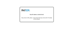 Desktop Screenshot of payeer.com